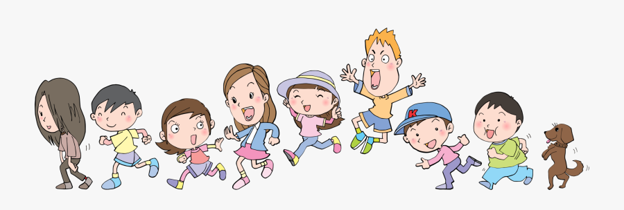 Family - Cartoon, Transparent Clipart