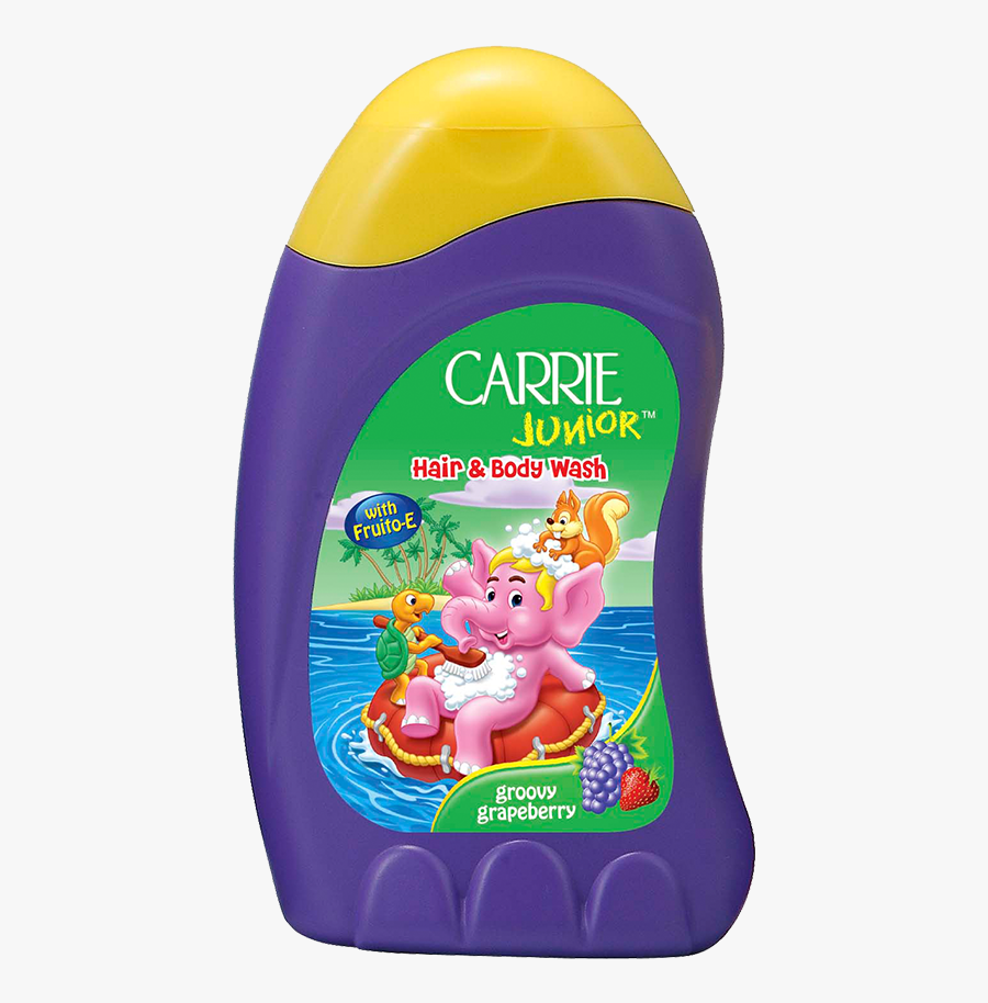 Shampoo Clipart Bathing Kid - Carrie Junior Hair And Body Wash , Free