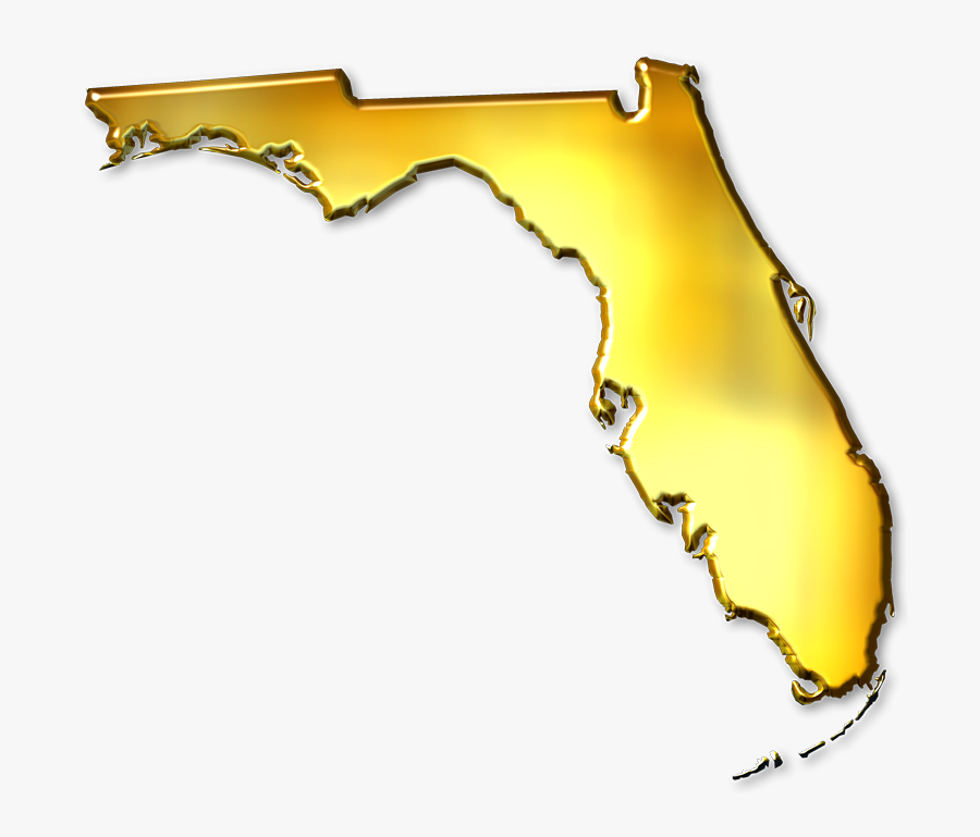 Florida Transparent Page - Gold Florida Png, Transparent Clipart
