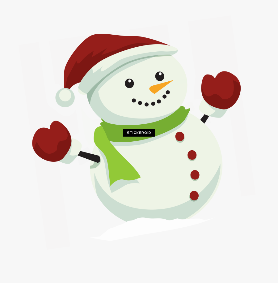 Snowman Png Transparent Clipart , Png Download, Transparent Clipart