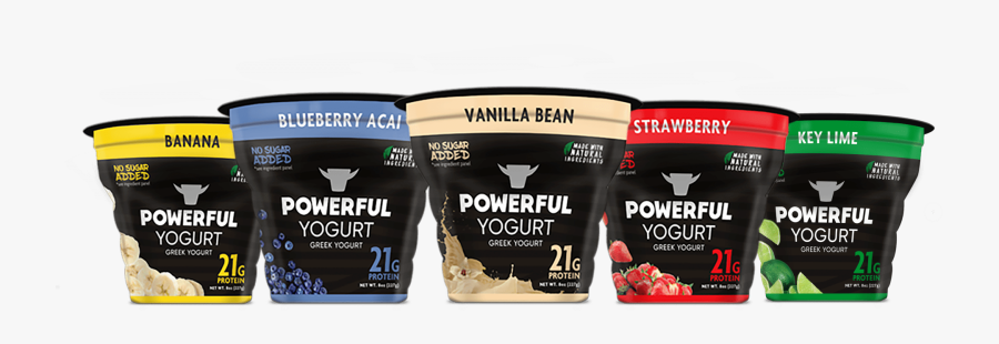 Greek Yogurt Extra Protein, Transparent Clipart
