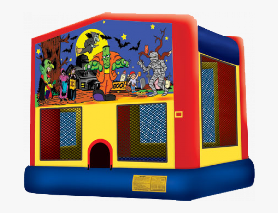 Bounce House Halloween Theme, Transparent Clipart