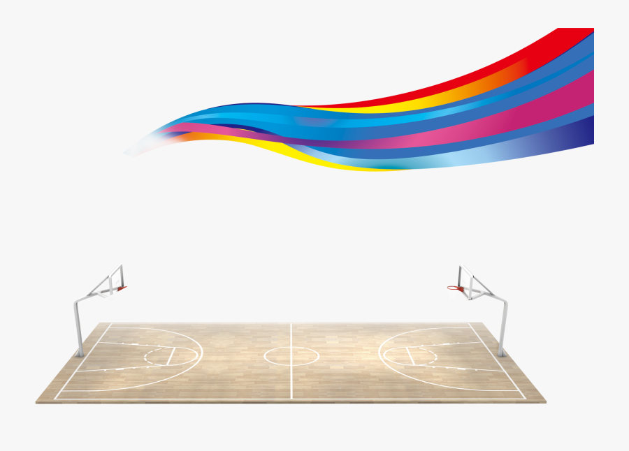 Basketball Court Floor Png - Floor, Transparent Clipart