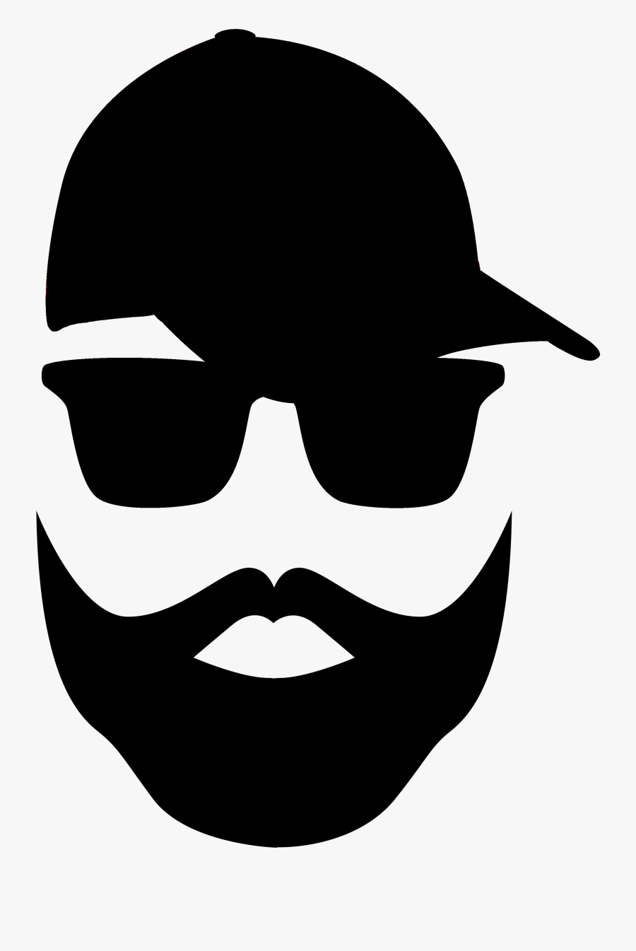 Sunglass Clipart Beared, Transparent Clipart