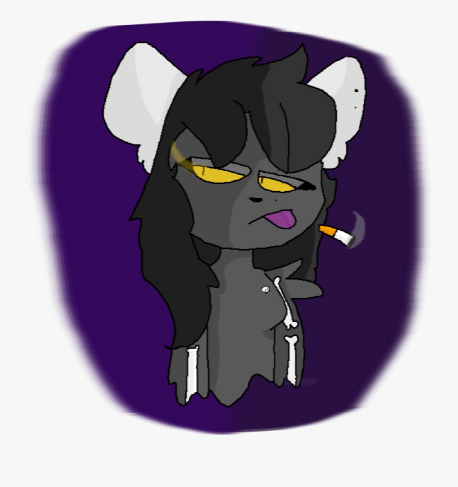 Cartoon,violet,fictional Hair,whiskers,style,clip Art,tail,ear - Cartoon, Transparent Clipart