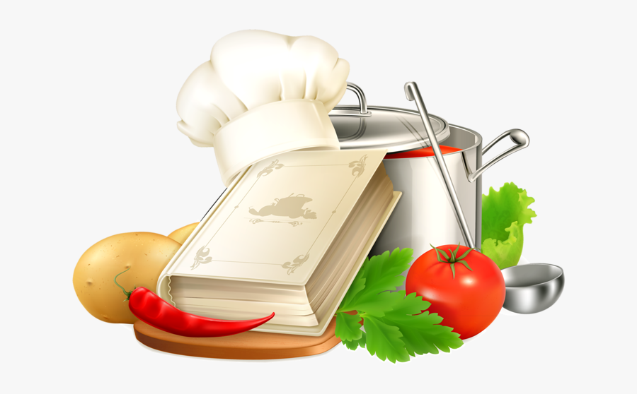 Kitchen Page Pinterest Clip Art Cookbook Ⓒ - Clipart Cooking Utensils, Transparent Clipart