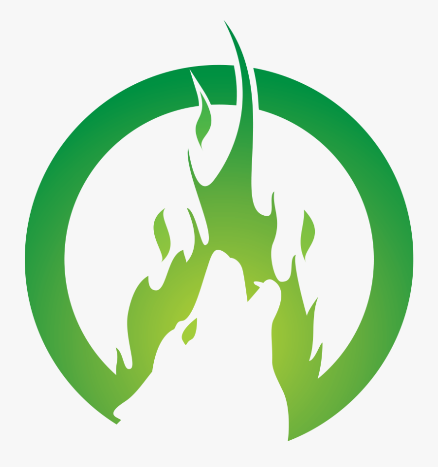 “we Reached The Old Wolf In Time To Watch A Fierce - Green Fire Icon Png, Transparent Clipart
