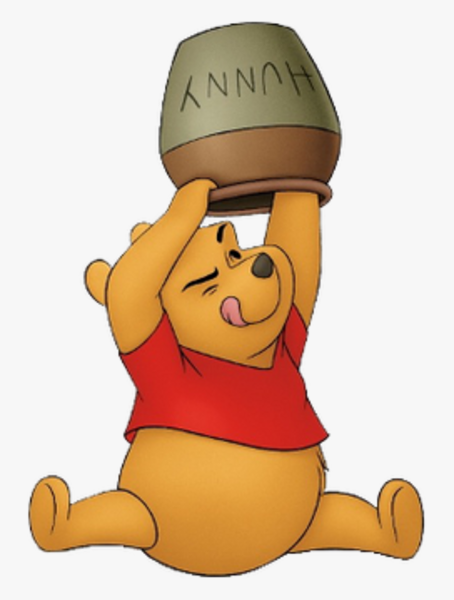 Winniethepooh - Winnie The Pooh And Honey Pot , Free Transparent