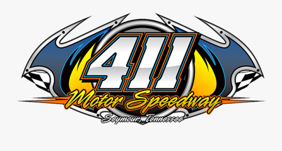 411 Speedway Logo, Transparent Clipart