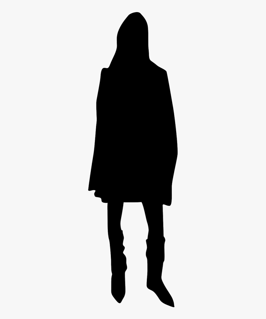 Lady Woman Adult - Silhouette, Transparent Clipart