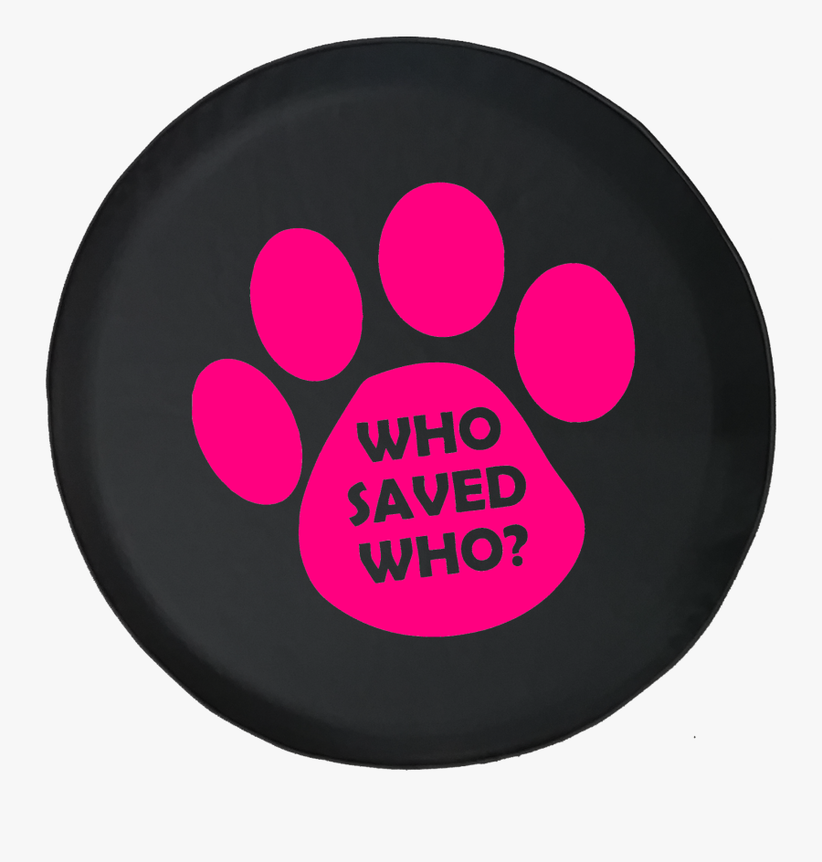 Dog Cat Pet Lover Offroad Jeep Rv Camper Spare Tire - Circle, Transparent Clipart