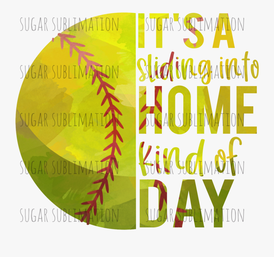 Softball Sliding Clipart, Transparent Clipart