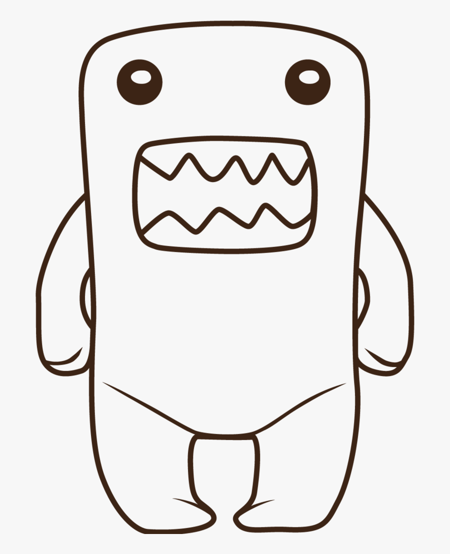 Images For Coloring Pages - Domo Coloring Pages, Transparent Clipart