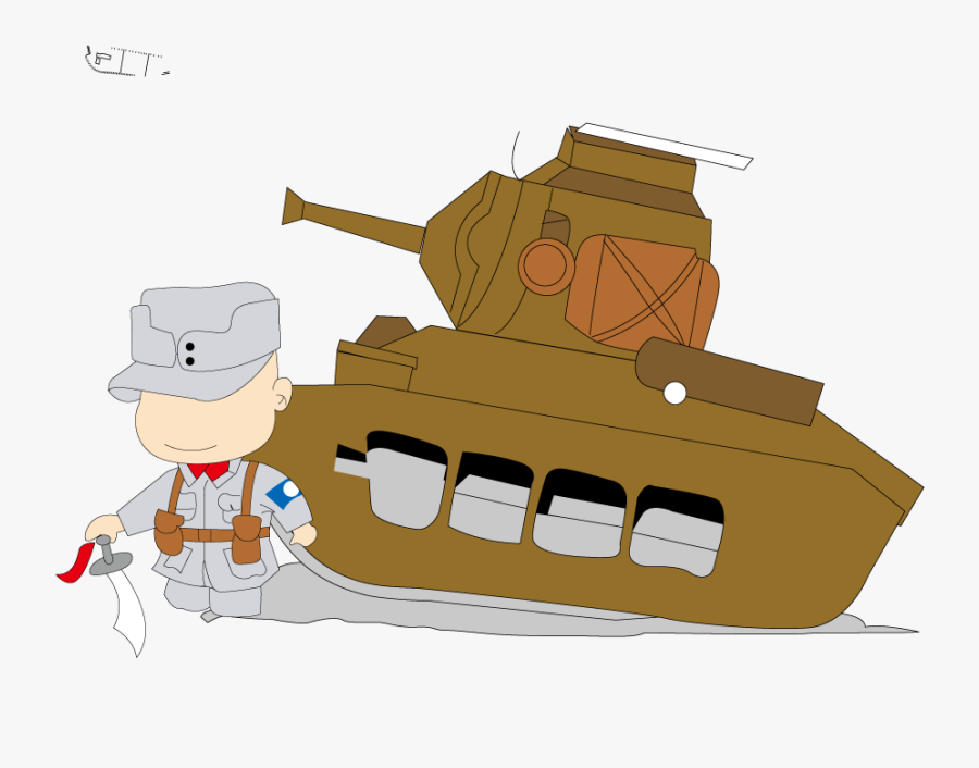 Conflict Clipart Illustration - Incidente En El Puente Marco Polo Incidente Caricatura, Transparent Clipart