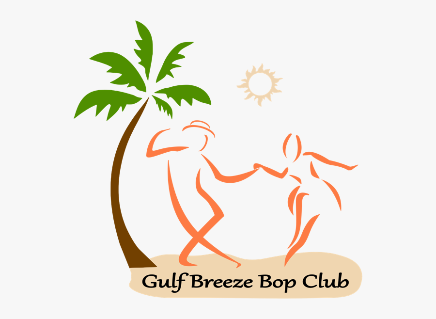 Gulf Breeze Bop Logo - Orange Palm Tree Png, Transparent Clipart