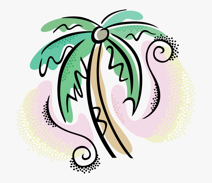 Palm Tree Clip Art, Transparent Clipart