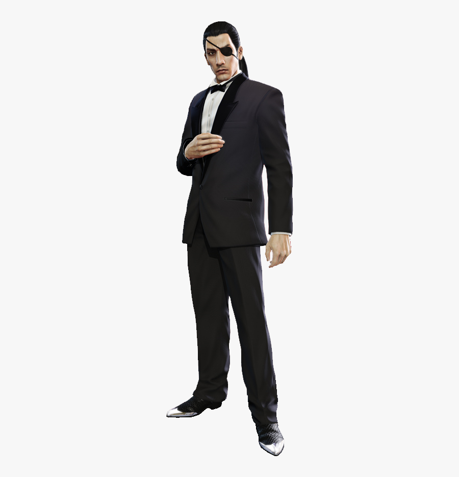 Suit,clothing,formal - Yakuza 0 Goro Majima, Transparent Clipart
