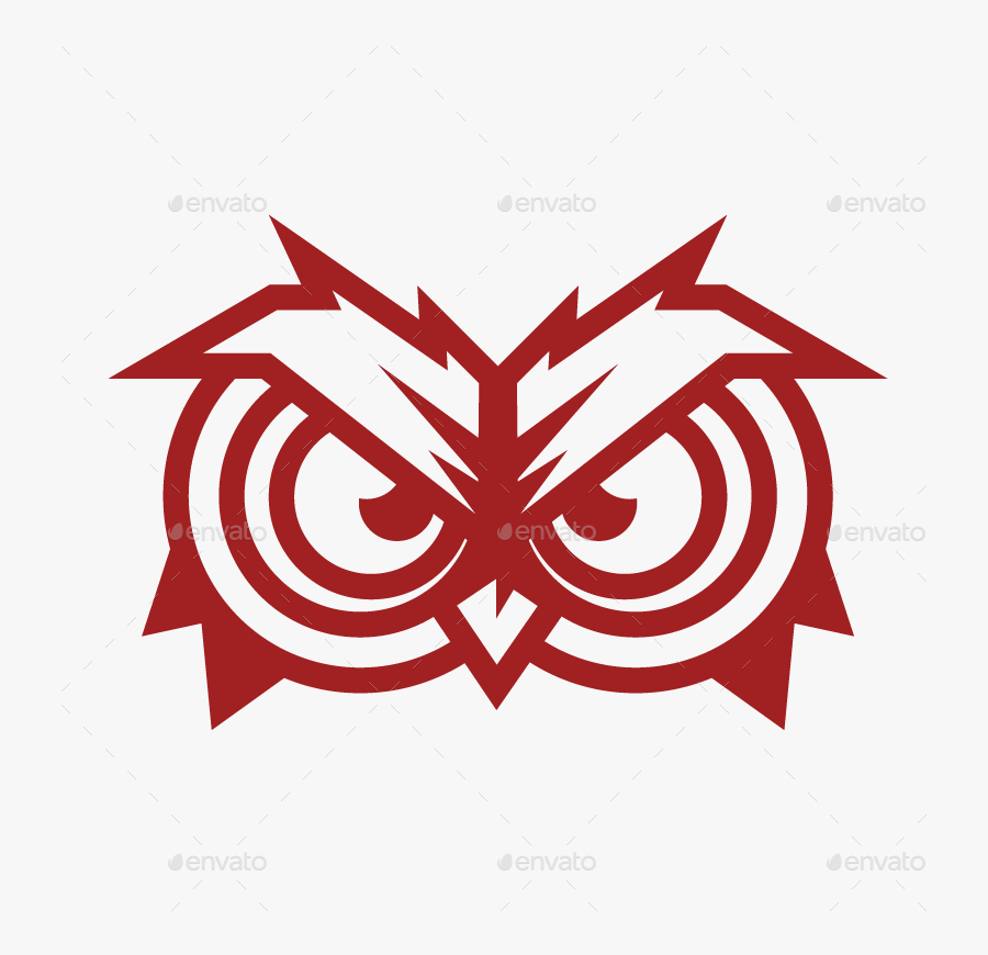 Transparent Owl Vector Png - Emblem, Transparent Clipart