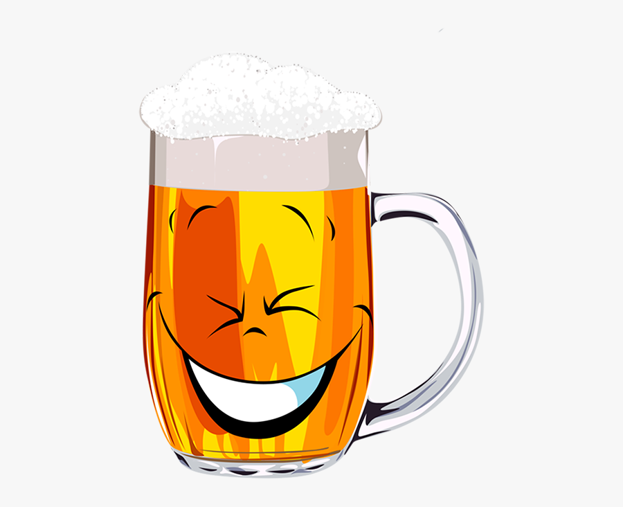 Bierkrug Mit Smiley Tea Cocktails, Oktoberfest, Emojis, - Beer Smiley, Transparent Clipart