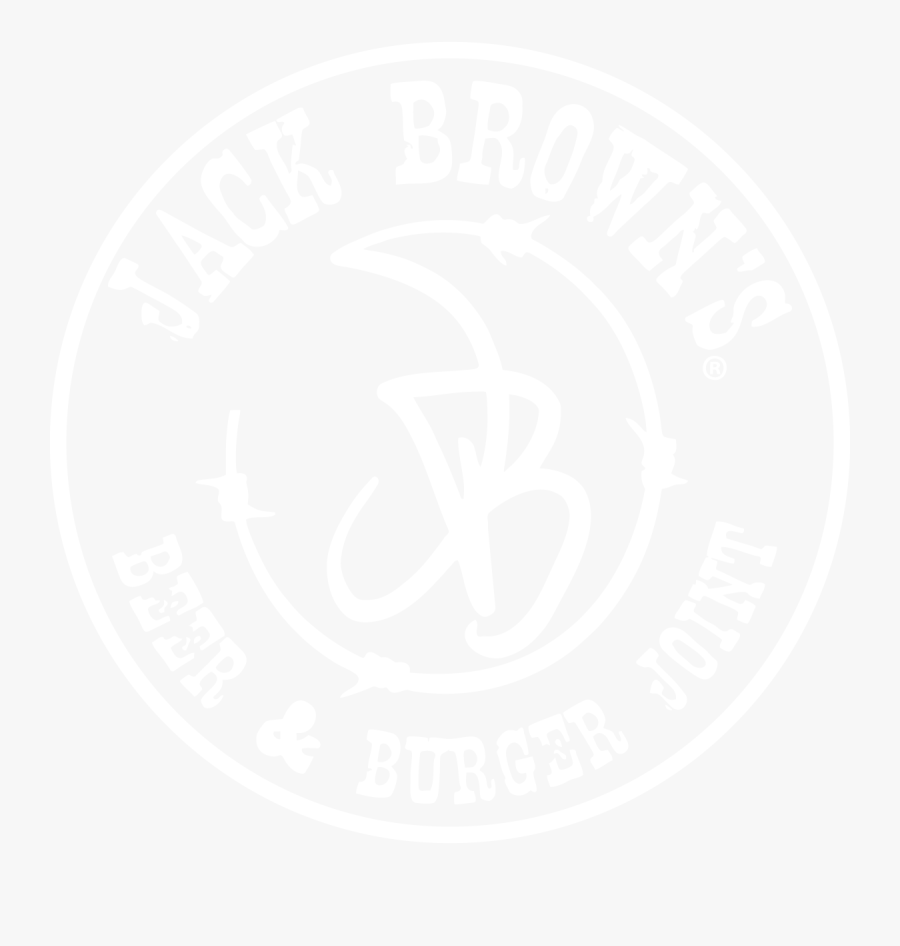 Drawn Beer Easy - Jacks Browns Beer And Burger Joint Emblem, Transparent Clipart