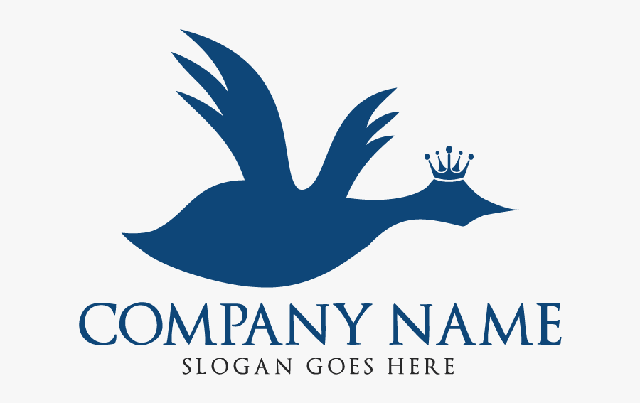Elegant Dove Logo Design - Vector Graphics, Transparent Clipart