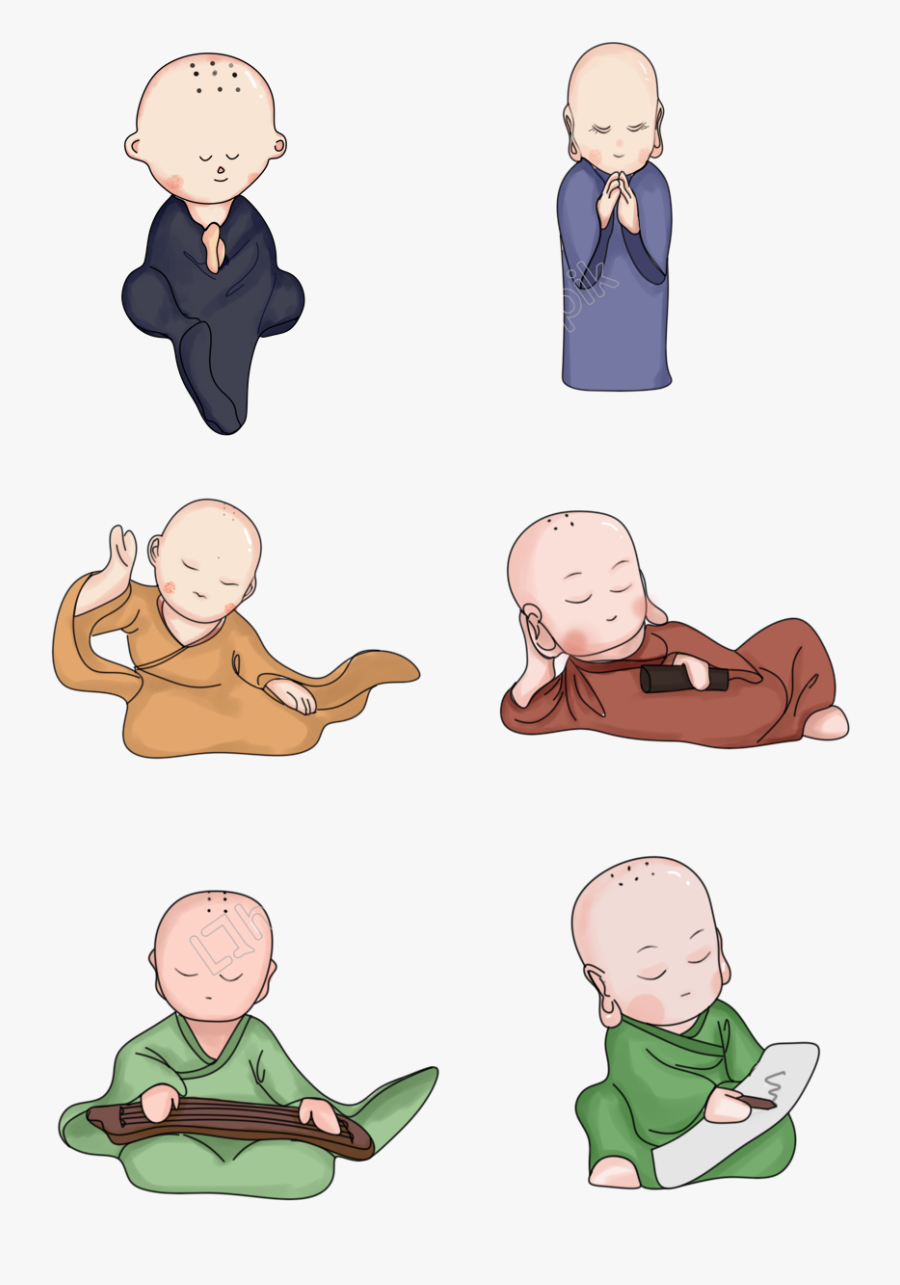 Cute Buddha Png - การ์ตูน พระ น่า รัก, Transparent Clipart