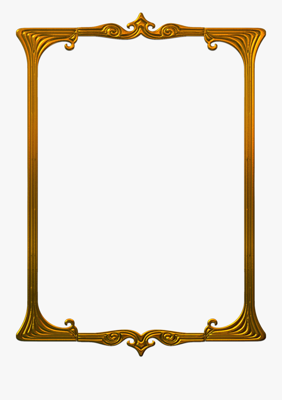 Marcos Para Fotos Png - Frame Slim, Transparent Clipart