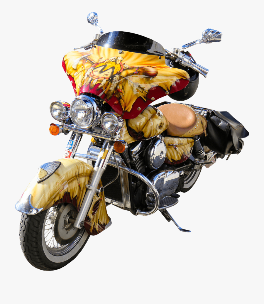 Motorcycle Drifter Front View - Custom Motorcycles Png Transparent, Transparent Clipart