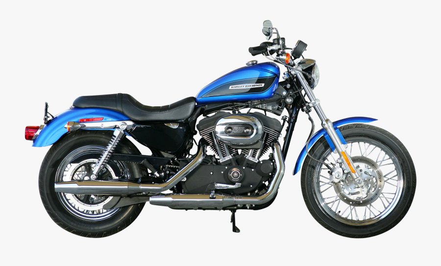 Blue Harley Davidson Motorcycle Bike Side View Png - Harley Davidson Roadster 2006, Transparent Clipart
