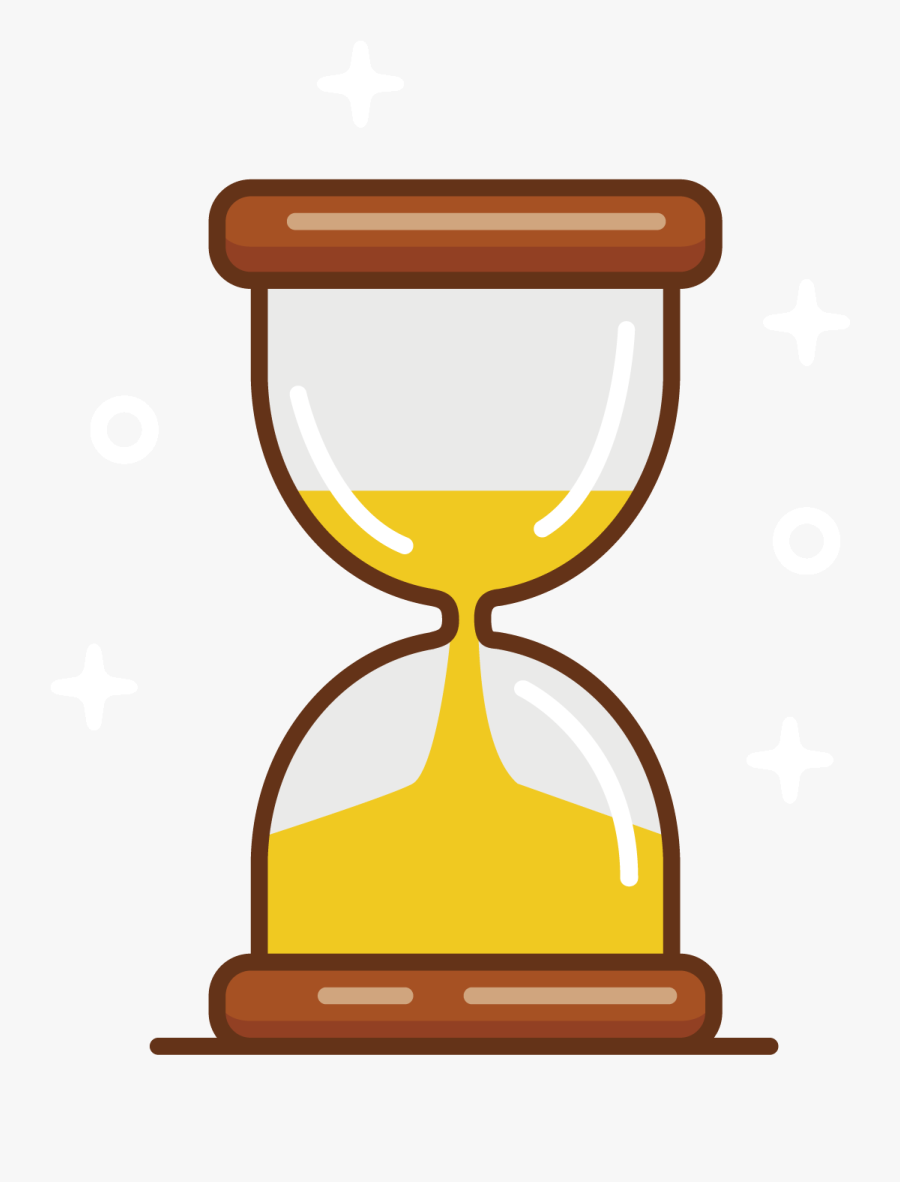 Clip Art Ampulheta Do Tempo - Tempo Clipart, Transparent Clipart