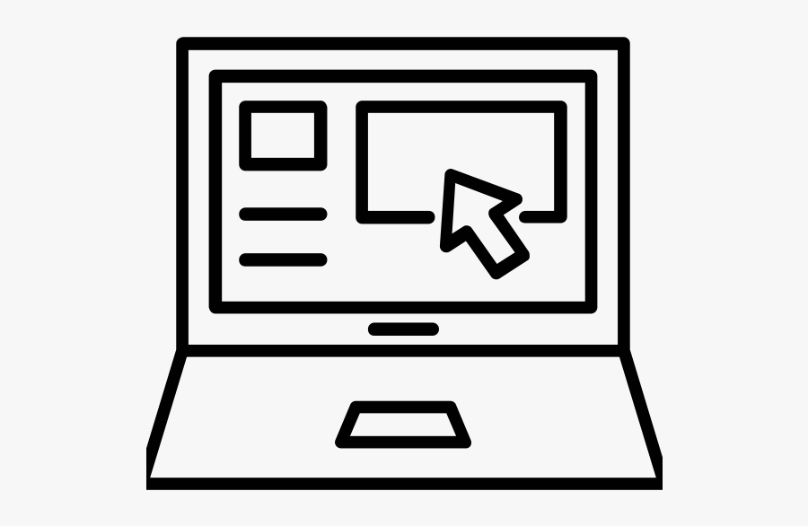Report Clipart Lab Manual - Laptop With Tick Icon, Transparent Clipart