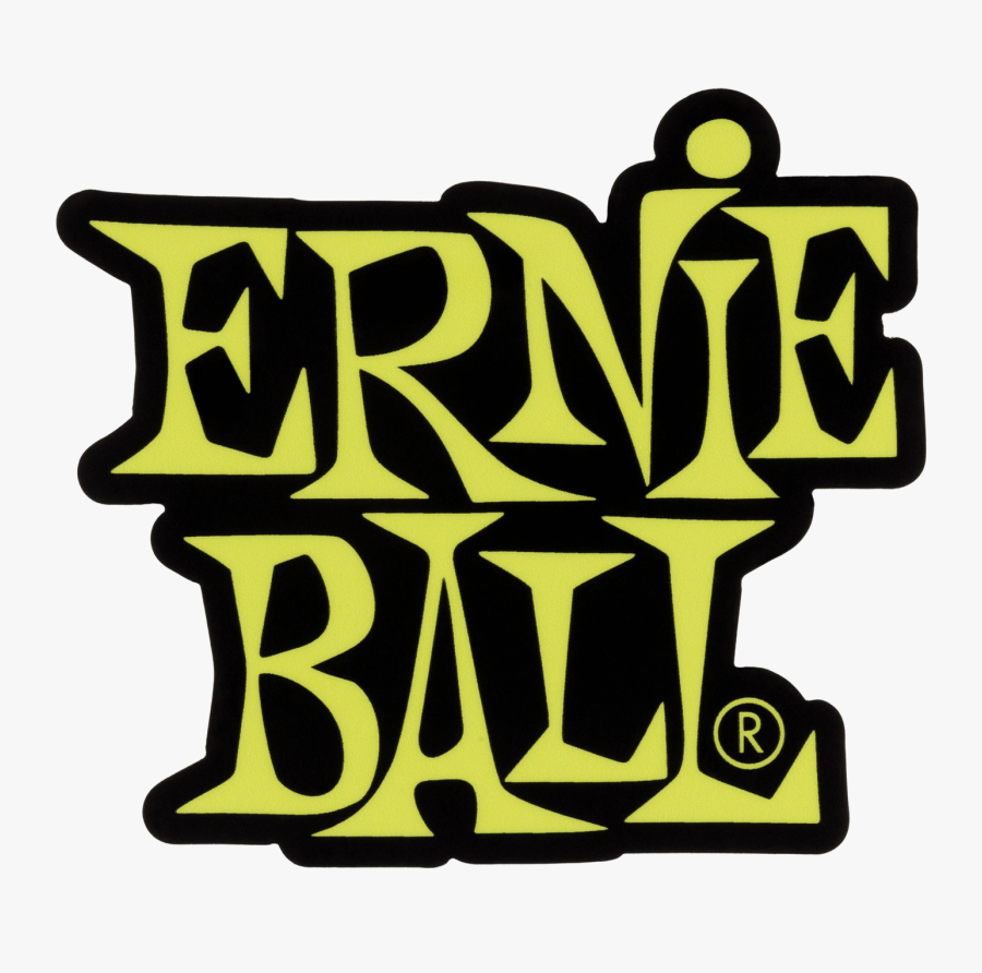 Stacked Green Ernie Ball Logo Sticker - Ernie Ball Logo Png, Transparent Clipart