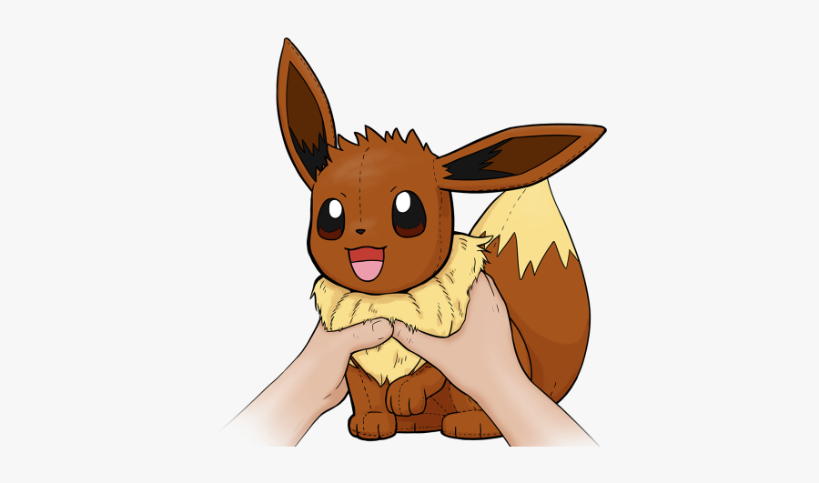 My Friend Eevee Plush, Transparent Clipart