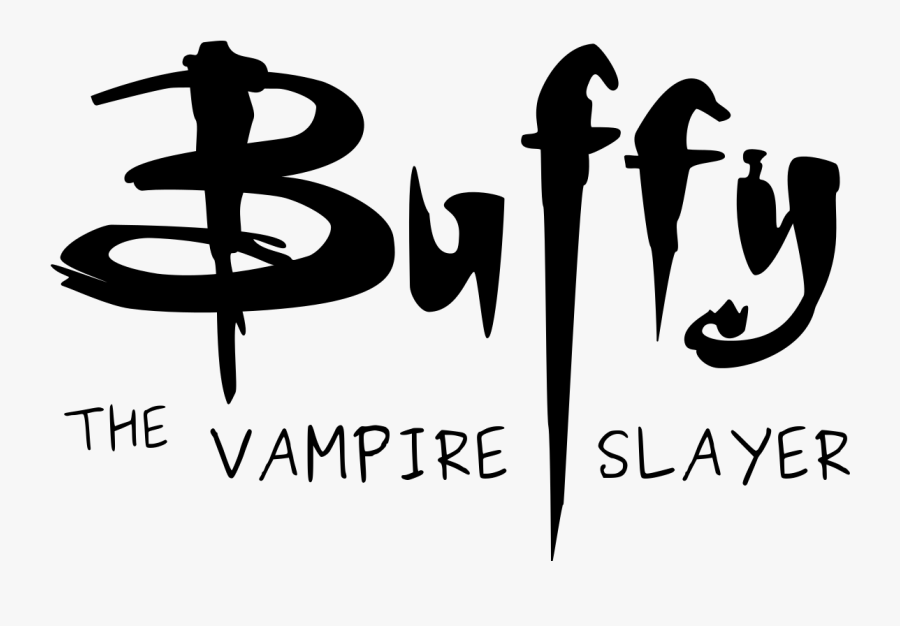 Clip Art Buffy Font - Buffy The Vampire Slayer Logo Vector, Transparent Clipart