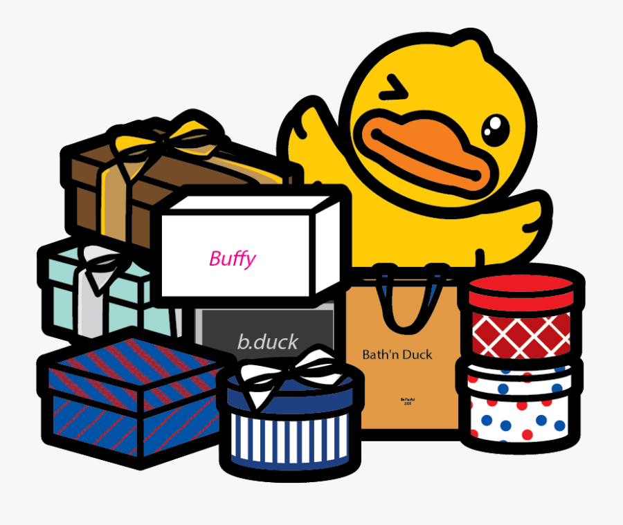 B Duck Transparent, Transparent Clipart