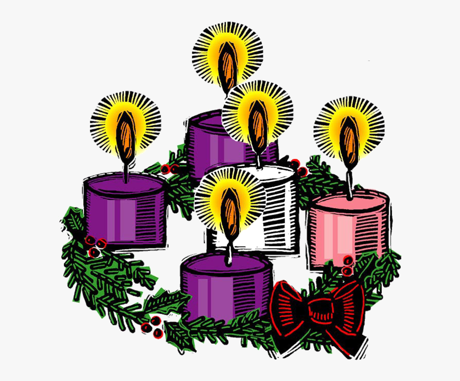 Advent Wreath Clipart - Clip Art Advent Wreath, Transparent Clipart