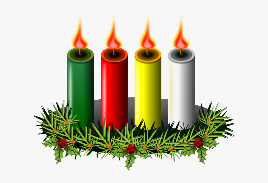Free Advent Wreath Clip Art - Adventskranz Clipart Png, Transparent Clipart