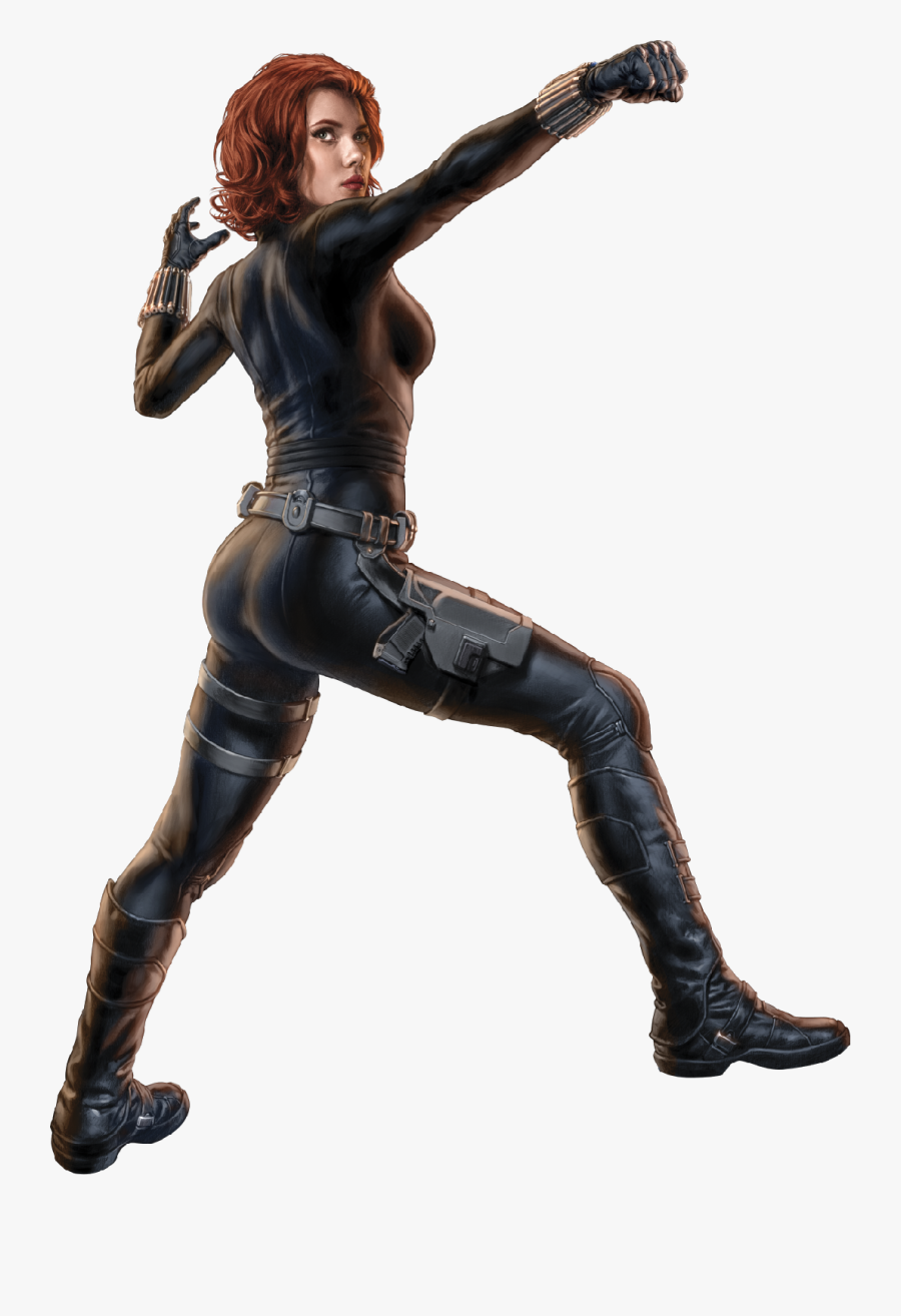 Black Widow Png Transparent Images - Black Widow Transparent Avengers, Transparent Clipart