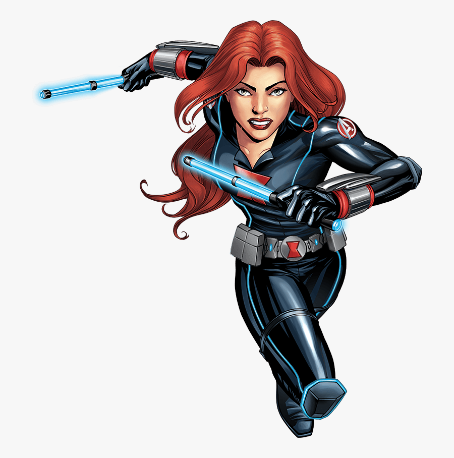 Usa Avengers Skchi Blackwidow N 6e8100ad - Avengers Black Widow Animated, Transparent Clipart