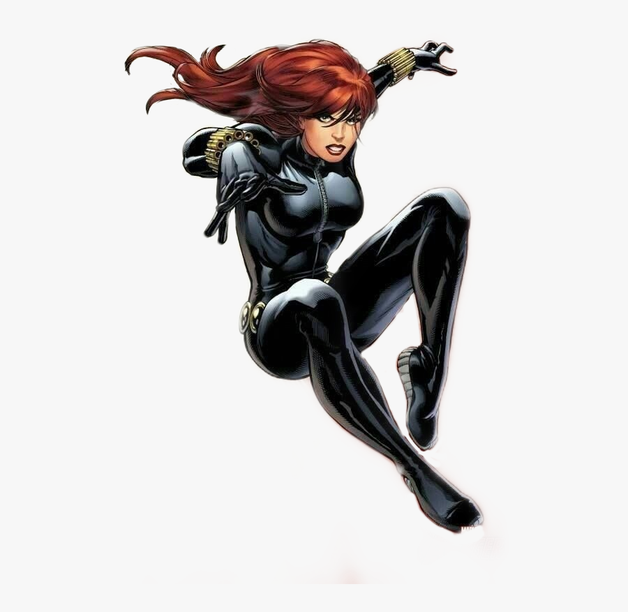 #blackwidow #natasharomanoff #comic #marvelcomics #marvel - Marvel Black Widow Comic Art, Transparent Clipart