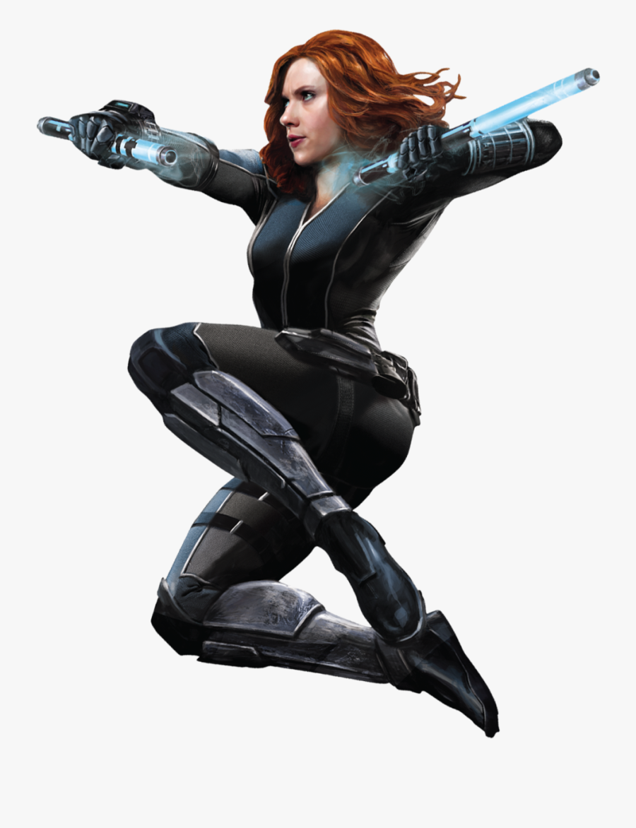 Civil War Black Widow - Black Widow Marvel Png, Transparent Clipart