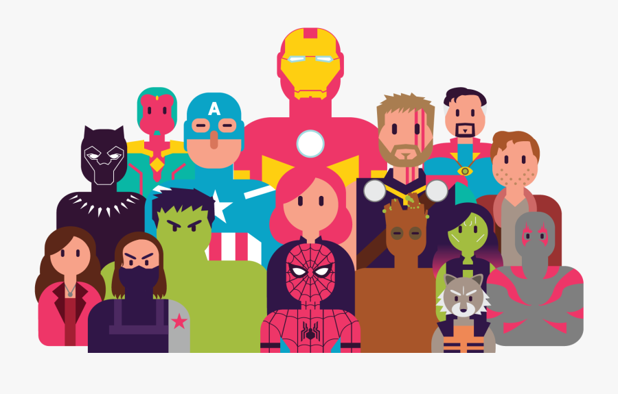 Avengers End Game Tisort, Transparent Clipart