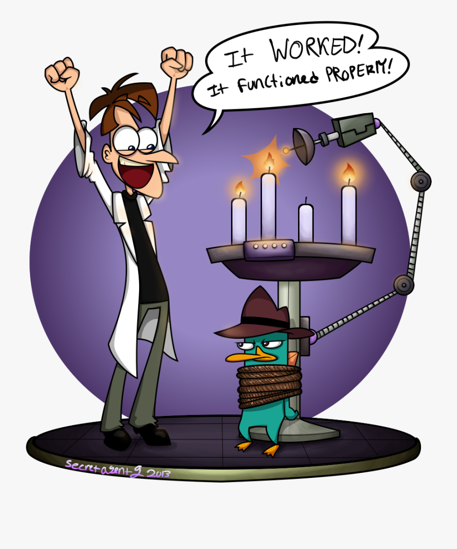 Transparent Perry The Platypus Png - Perry And Doofenshmirtz Fanfic, Transparent Clipart