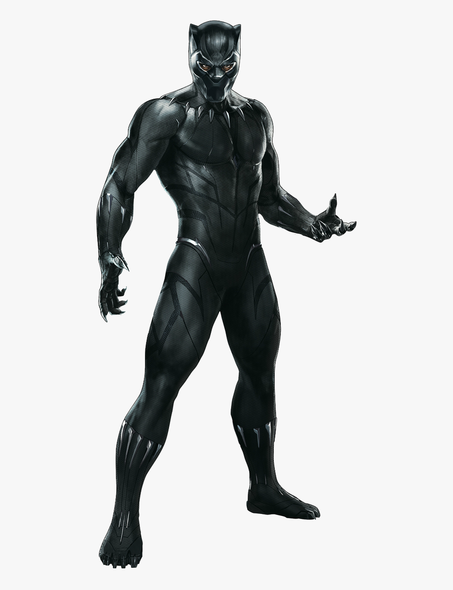 Black Panther Mcu Suit, Transparent Clipart
