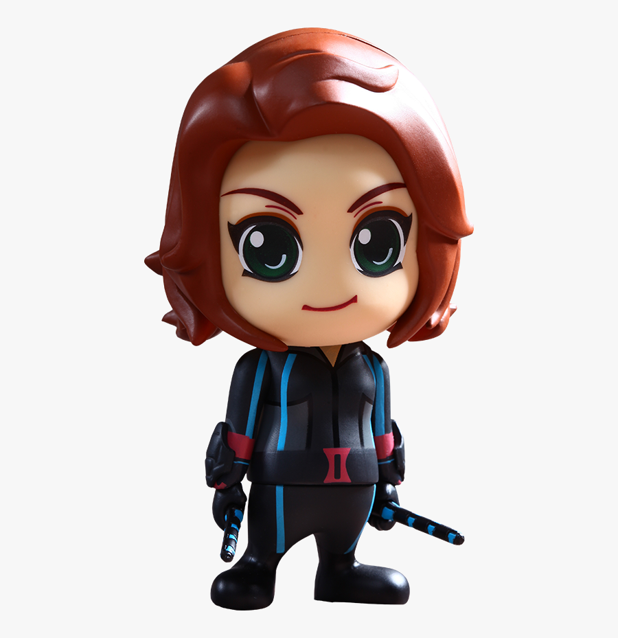 Hot Toys Cosbaby Black Widow, Transparent Clipart