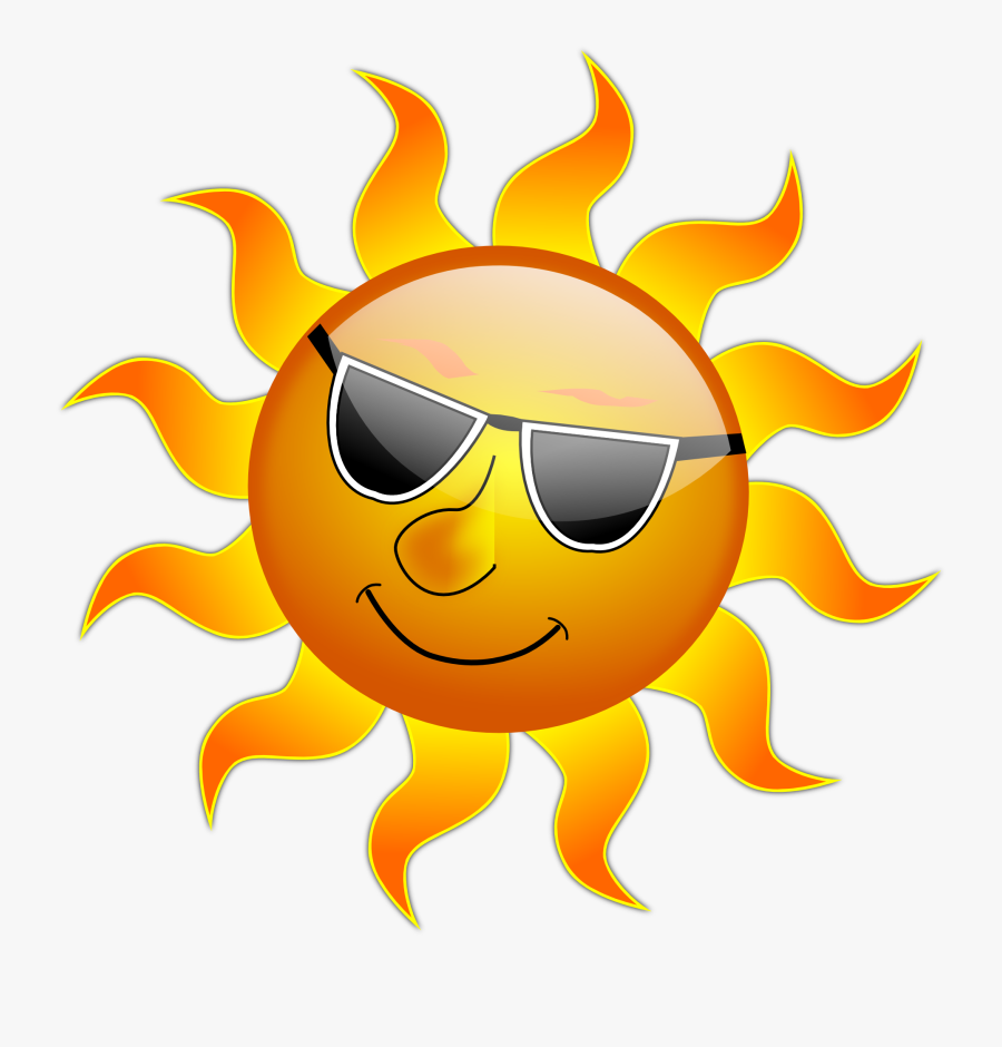 Summer Sun Clipart - Summer Sun Clip Art, Transparent Clipart