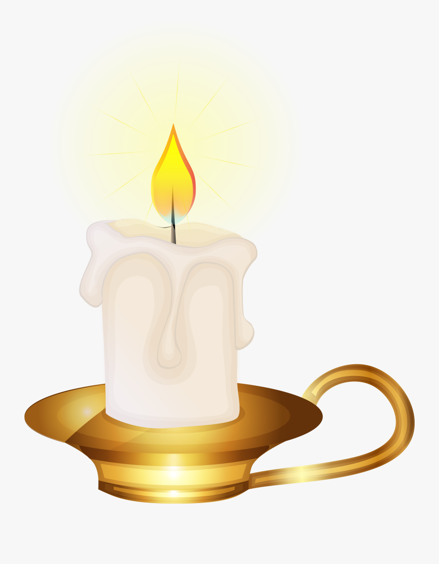 Transparent Candlelight Clipart - Candle Clip Art, Transparent Clipart