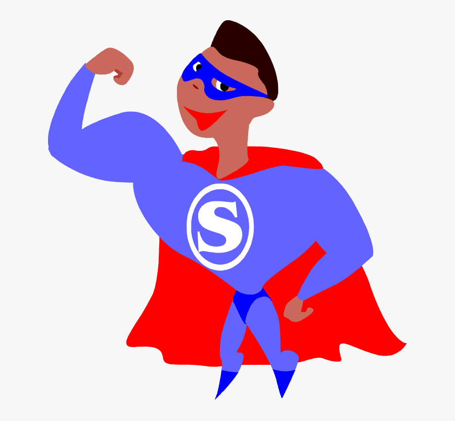 Free Superhero Images Download - African American Black Superhero, Transparent Clipart