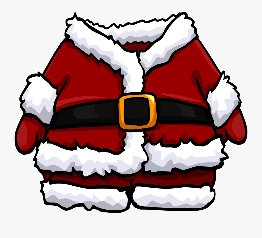 Body Clipart Santa Claus - Santa Suit Clipart, Transparent Clipart