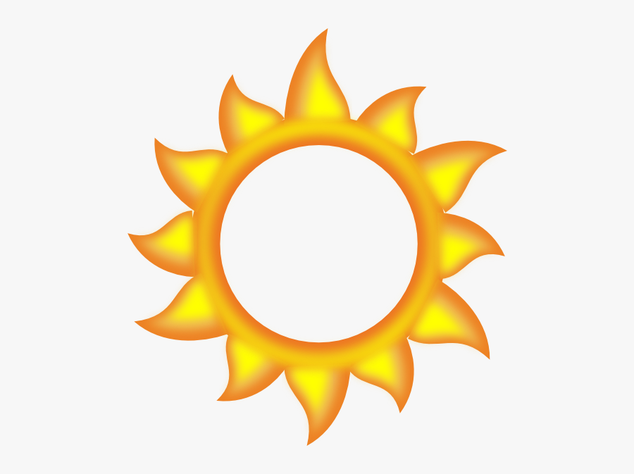 A Sun Cartoon Clip Art At Clker - Cartoon Sun Png, Transparent Clipart